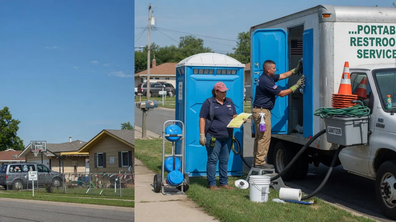 Portable Toilet Rental in Odessa, MO near me